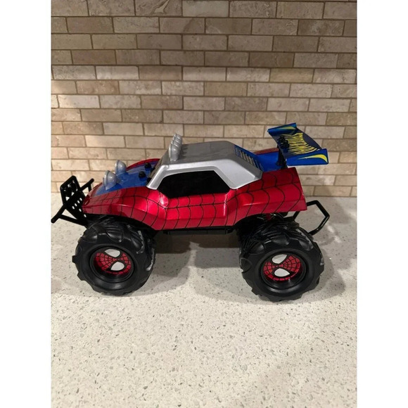 Spider-Man Turbo Boost R/C Buggy 1:14 Remote Control Car Jada Toys Marvel WORKS - Picture 3 of 6
